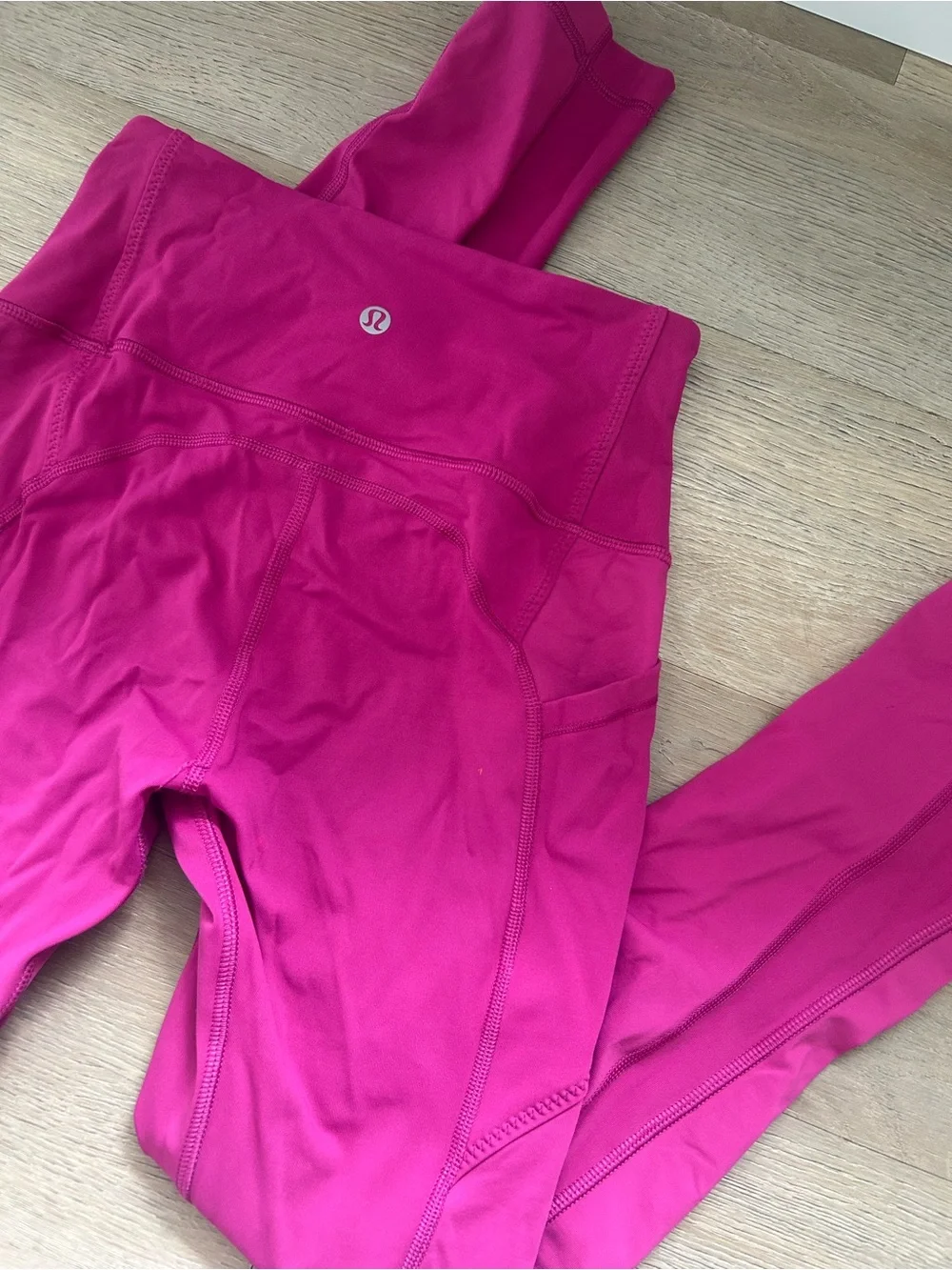 lululemon athletica women’s High-Rise Pink Performance Leggings